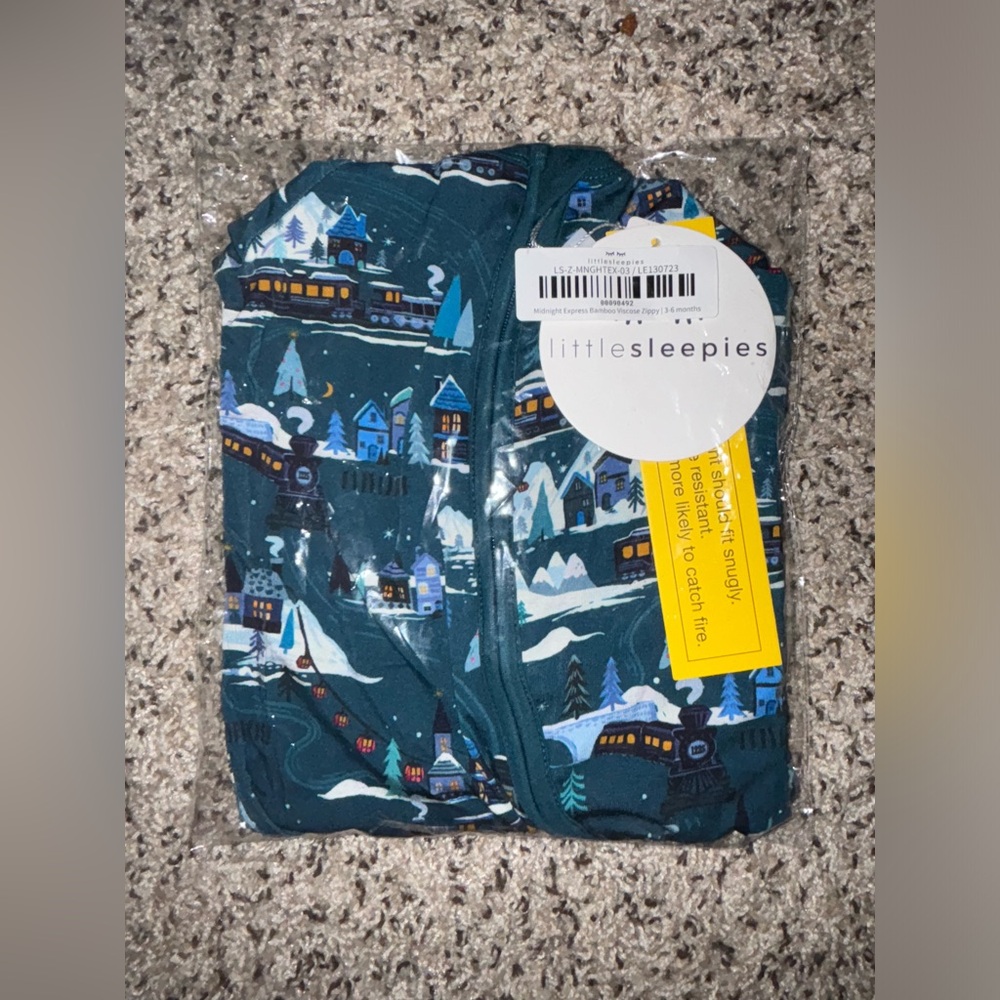 Little Sleepies Kids Pajamas - midnight express